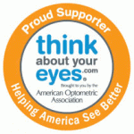 Think about your eyes logo